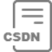 Grey 'CSDN' document icon
