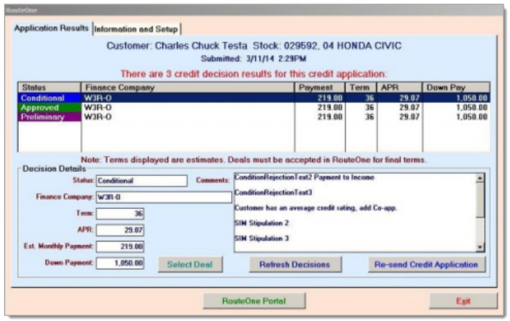 Frazer Integration Screen Shot